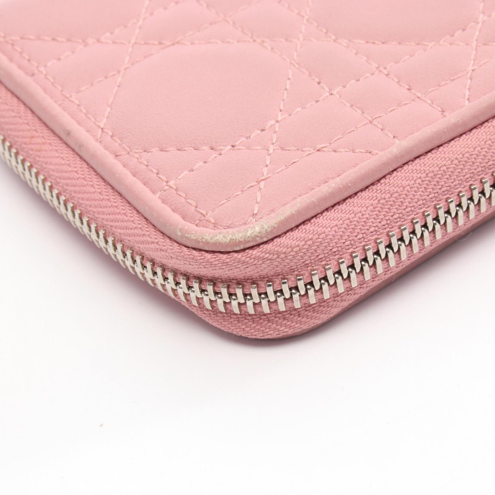 Dior Dior Dior Lady Dior Leather Wallet Leather Short Wallet DUTY FREE for USA Size ONE SIZE - 9 Thumbnail