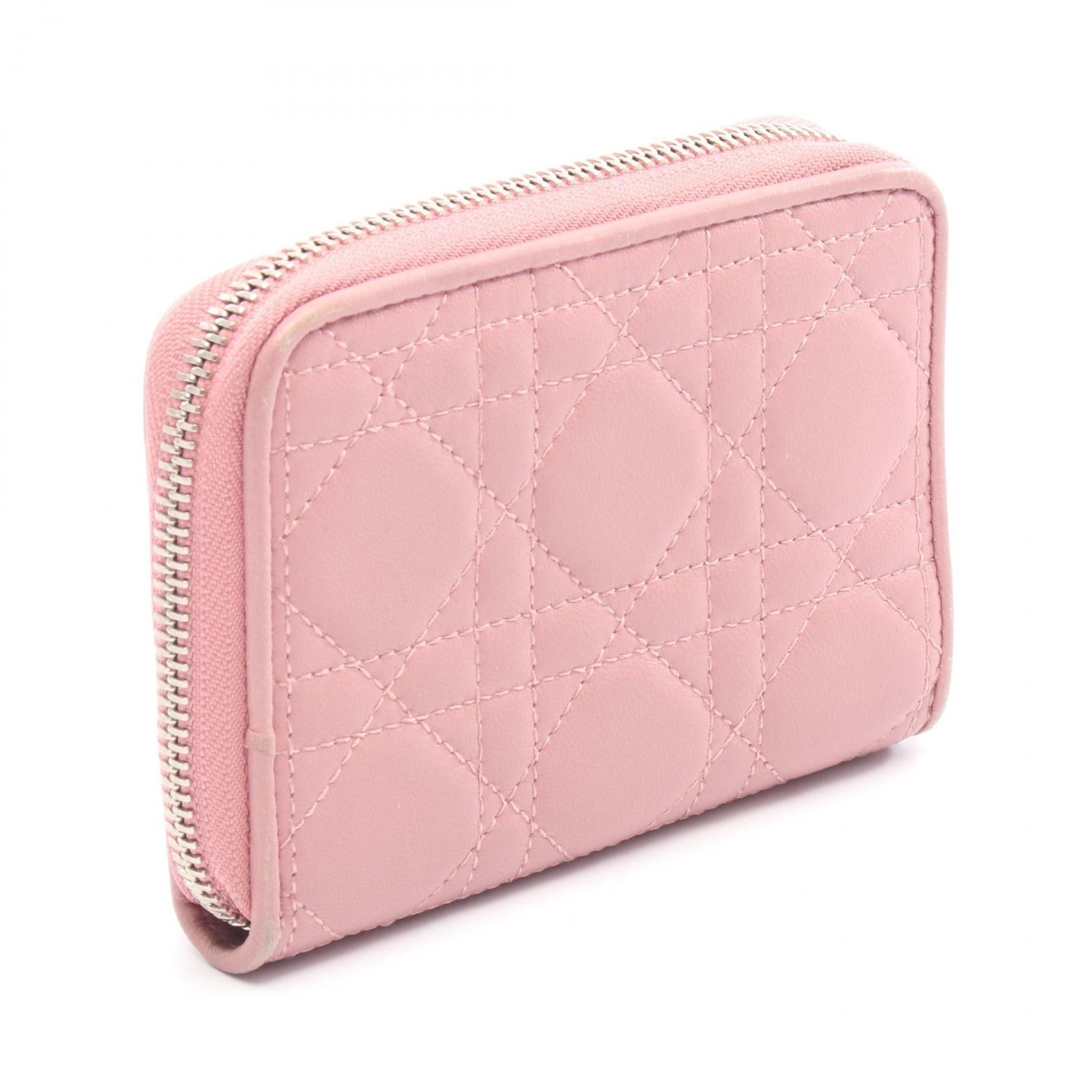 Dior Dior Dior Lady Dior Leather Wallet Leather Short Wallet DUTY FREE for USA Size ONE SIZE - 2 Thumbnail