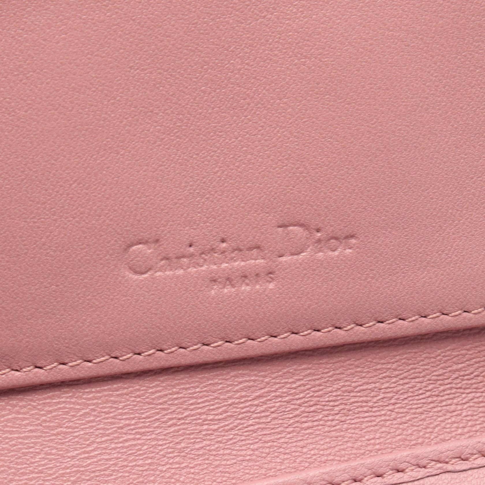 Dior Dior Dior Lady Dior Leather Wallet Leather Short Wallet DUTY FREE for USA Size ONE SIZE - 4 Thumbnail