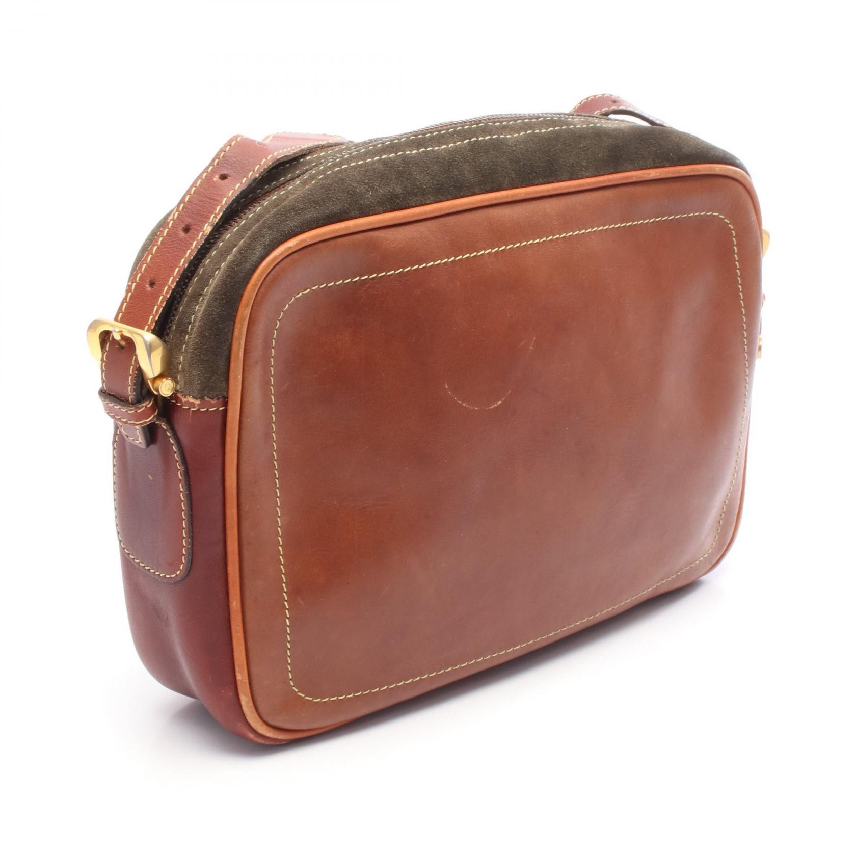 Loewe Loewe Loewe Anagram Leather Shoulder Bag Leather Shoulder Bag DUTY FREE for USA Size ONE SIZE - 2 Thumbnail