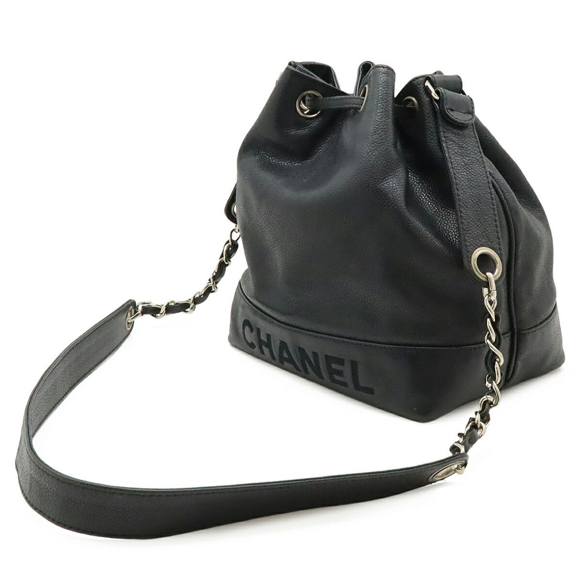 Chanel Chanel Chanel Caviar Leather Shoulder Bag Leather Shoulder Bag DUTY FREE for USA Size ONE SIZE - 2 Thumbnail