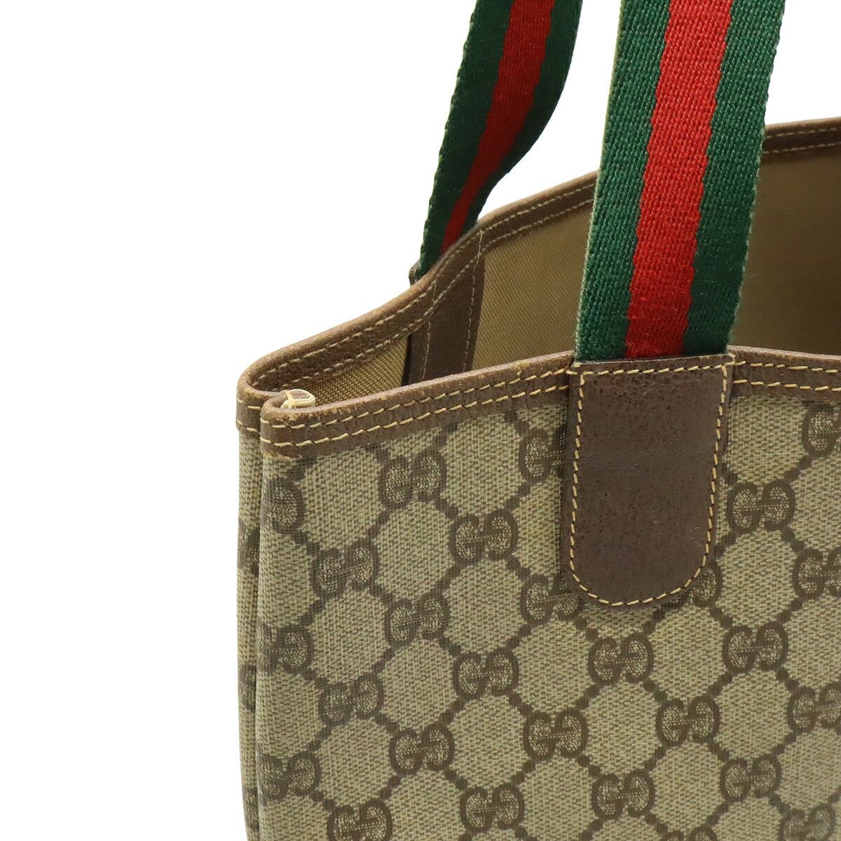 Gucci Gucci Gucci GG Plus PVC tote bag Plastic / Synthetic Tote Bag DUTY FREE for USA Size ONE SIZE - 4 Thumbnail