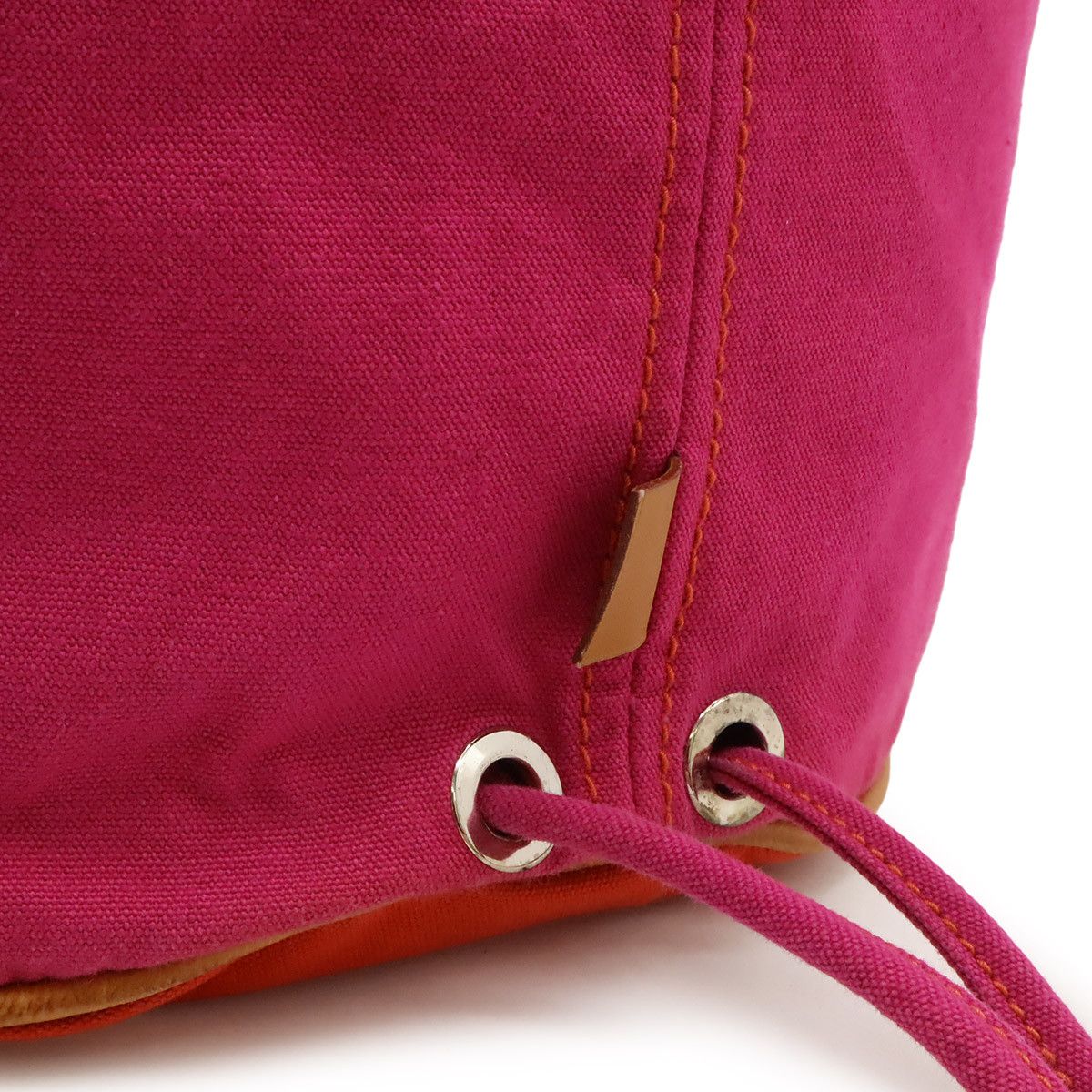 Hermes Hermes Hermes Polochon Mimil GM Canvas Leather Shoulder Bag Leather Shoulder Bag DUTY FREE for USA Size ONE SIZE - 6 Thumbnail