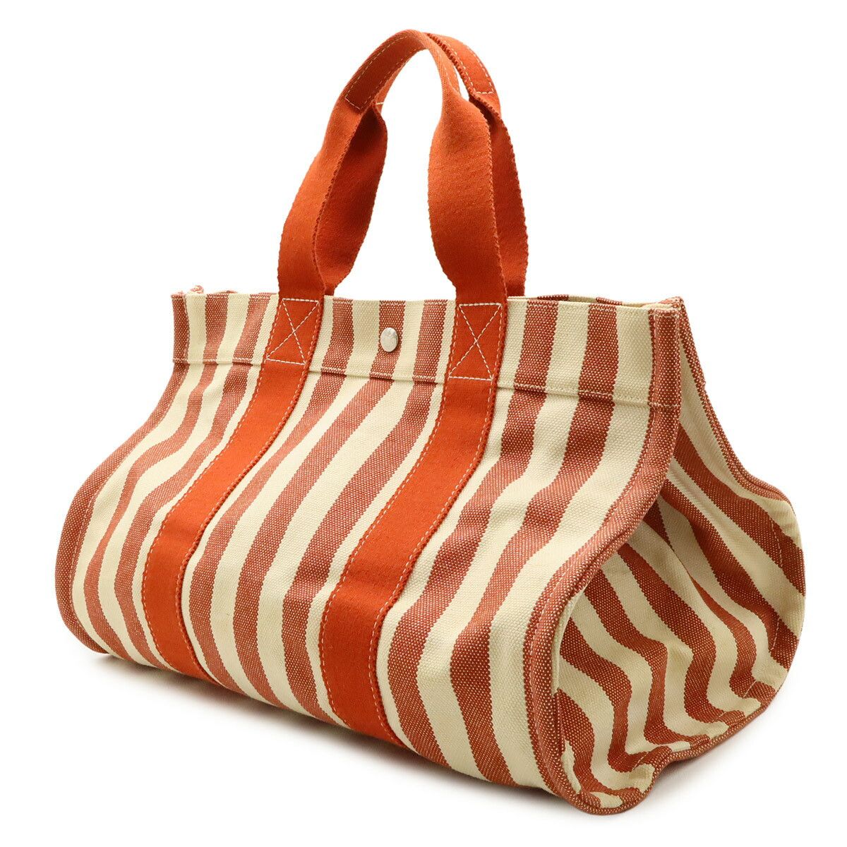 Hermes Hermes Hermes Cannes MM Canvas Tote Bag Textile Tote Bag DUTY FREE for USA Size ONE SIZE - 2 Thumbnail