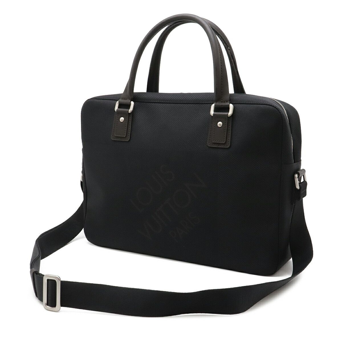 Louis Vuitton Louis Vuitton Louis Vuitton Damier Geant Briefcase Textile Business Bag M93082 DUTY FREE for USA Size ONE SIZE - 2 Thumbnail