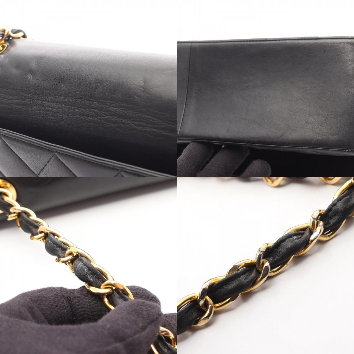 Chanel Chanel Chanel Matelasse Lambskin Shoulder Bag Leather Shoulder Bag DUTY FREE for USA Size ONE SIZE - 10 Thumbnail