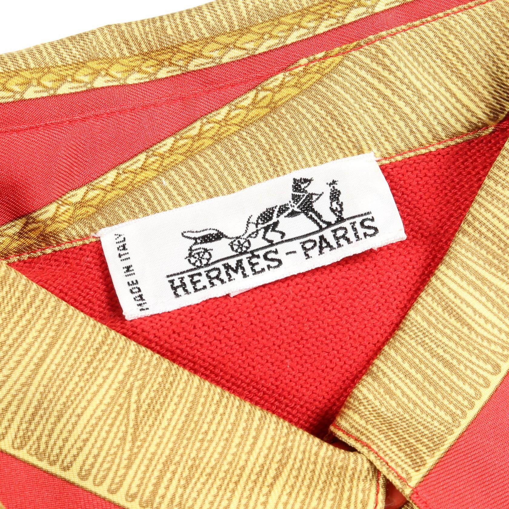 Hermes Hermes Hermes Silk Cotton Wool Top Textile Tops DUTY FREE for USA Size ONE SIZE - 3 Thumbnail