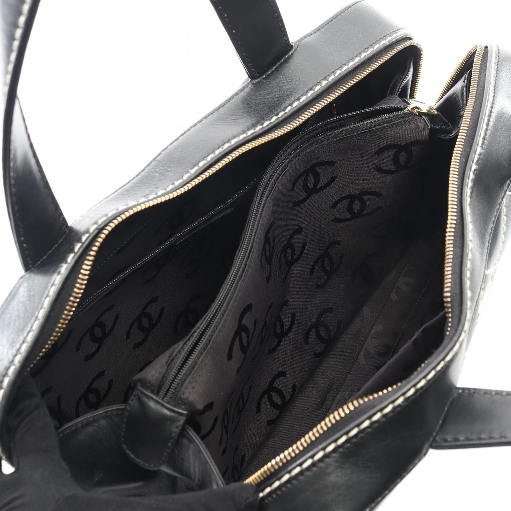 Chanel Chanel CHANEL Wild Stitch Leather Handbag Leather Handbag DUTY FREE for USA Size ONE SIZE - 3 Thumbnail