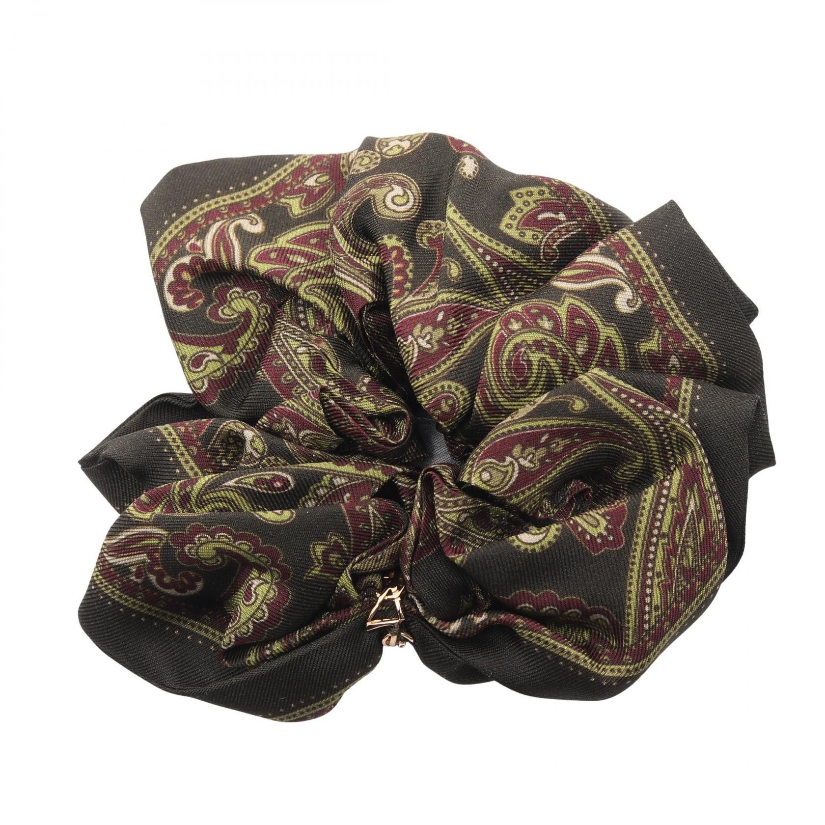 Yves Saint Laurent Yves Saint Laurent Saint Laurent Paris YSL Monogram Silk Scrunchie Textile Other 8332833Y0013388 DUTY FREE for USA Size ONE SIZE - 2 Thumbnail