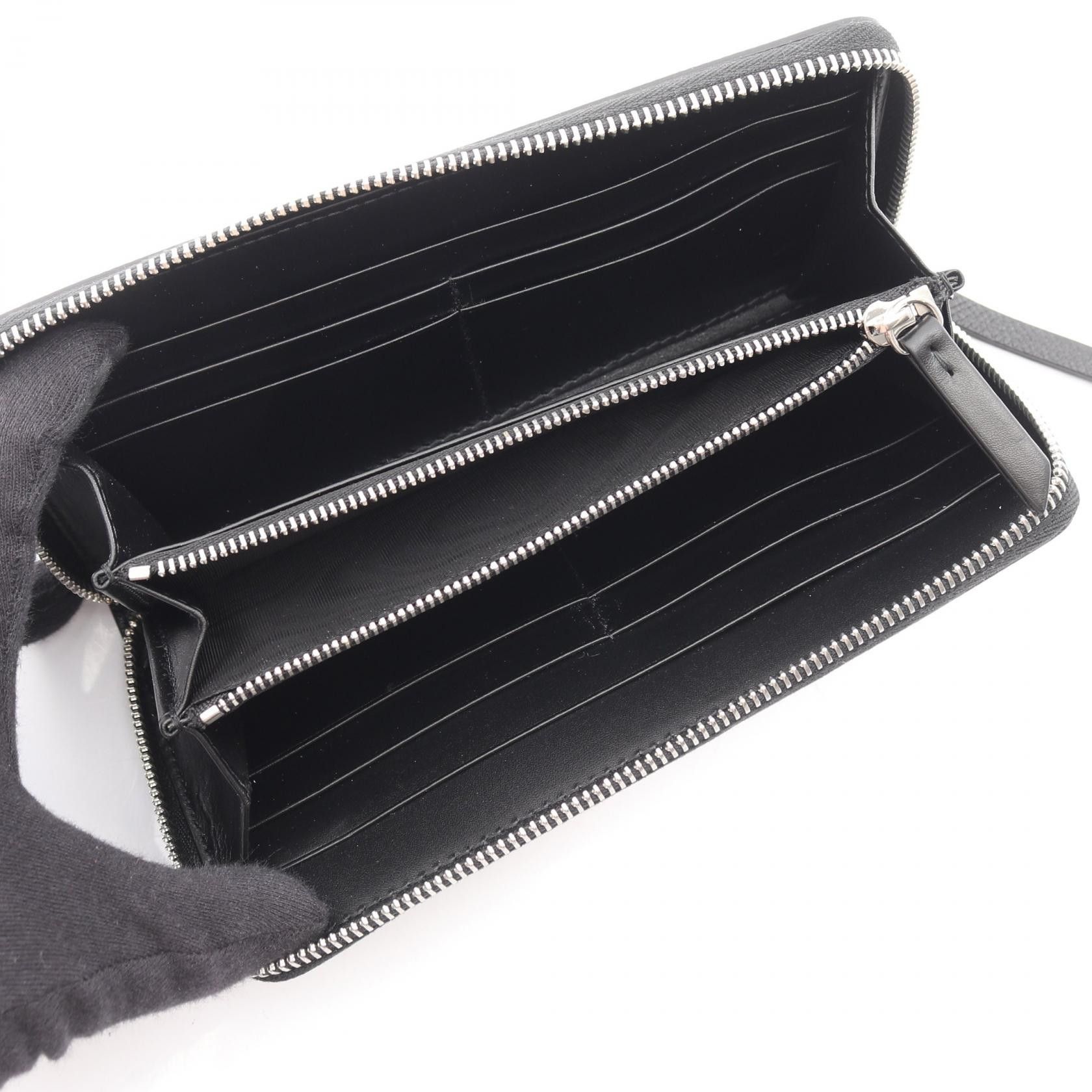 Maison Margiela Maison Margiela Maison Margiela Leather Zip Long Wallet Leather Long Wallet S56UI0110P4745T8013 DUTY FREE for USA Size ONE SIZE - 3 Thumbnail