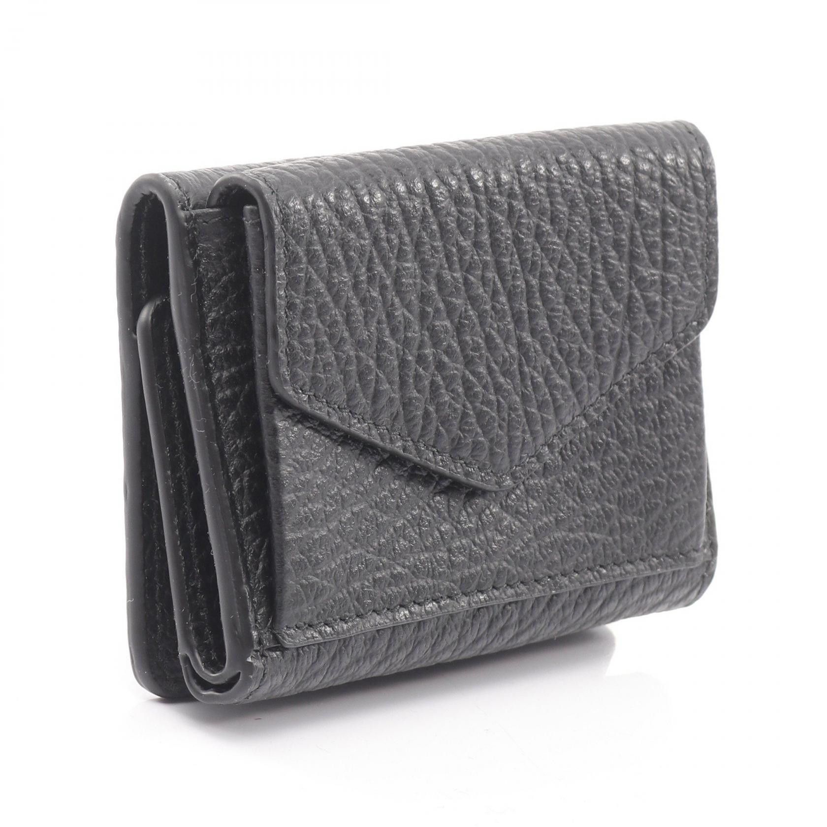 Maison Margiela Maison Margiela Maison Margiela Leather Trifold Wallet Leather Short Wallet S36UI0416P4455T8013 DUTY FREE for USA Size ONE SIZE - 2 Thumbnail