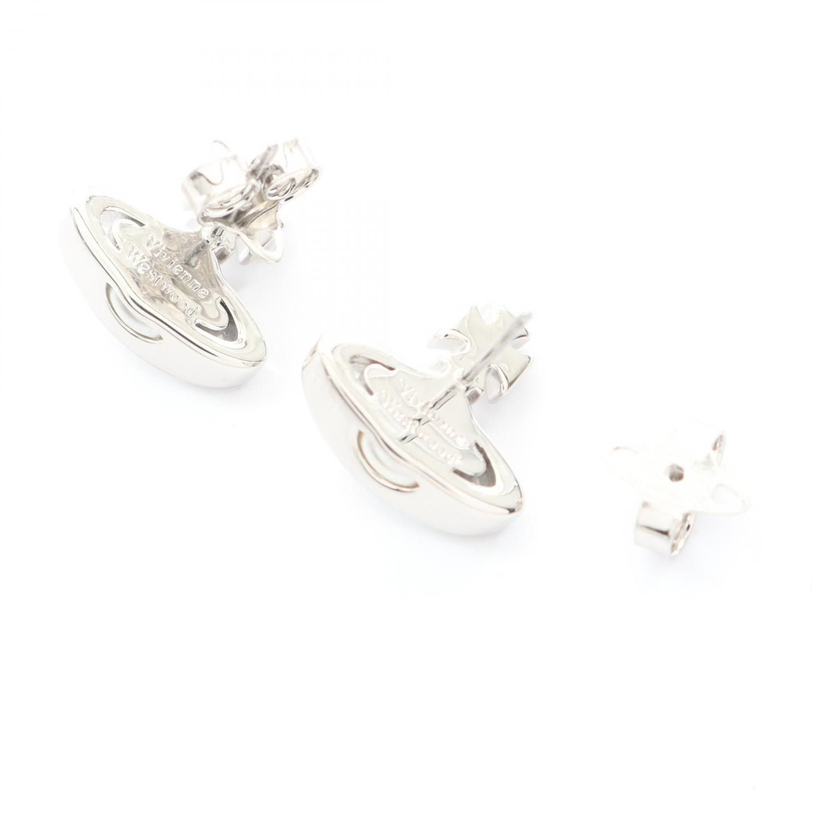 Vivienne Westwood Vivienne Westwood Vivienne Westwood SIMONETTA BAS RELIE Stainless Steel Earrings Metal Earrings 6201035ZP113 DUTY FREE for USA Size ONE SIZE - 2 Thumbnail