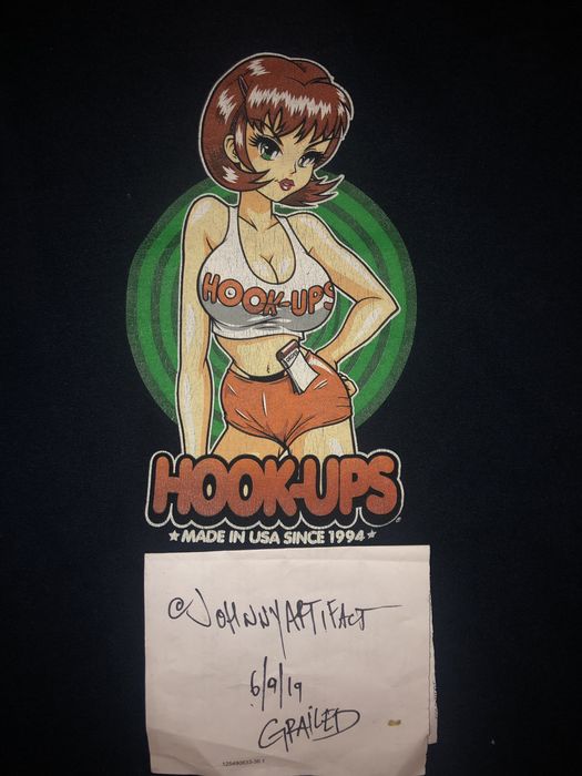Hook-Ups Vintage Hook-Ups hooters girl T-shirt