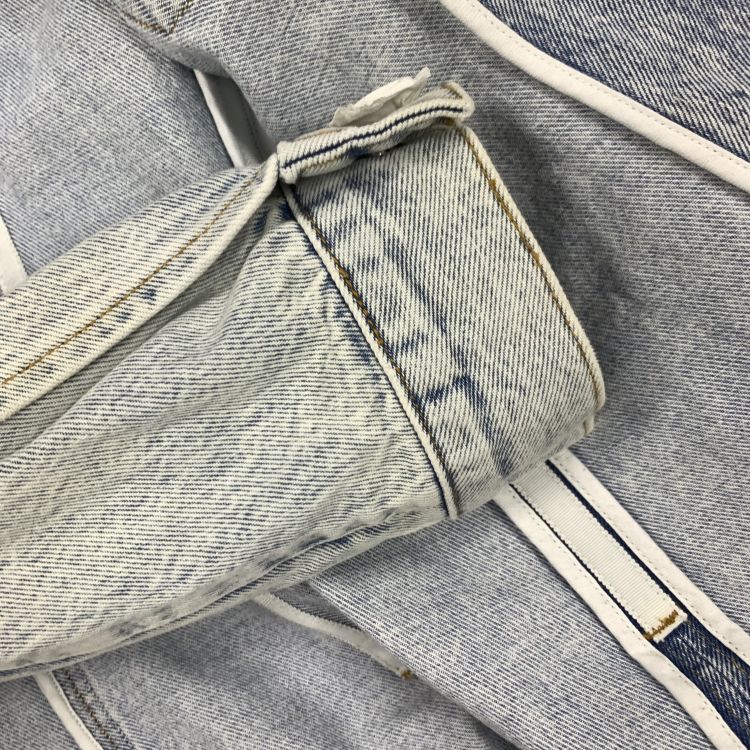 Alexander Wang Alexander Wang Acid Wash Denim Jacket Size 2 Size XS / US 0-2 / IT 36-38 - 5 Thumbnail