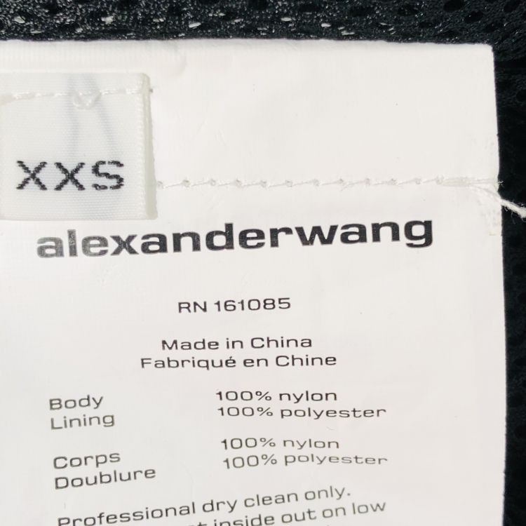 Alexander Wang Alexander Wang Monogram Logo Jacket XXS Size XXS / US 00 / IT 34 - 3 Thumbnail