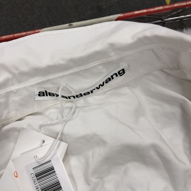 Alexander Wang Alexander Wang White Smocked Button Up Size S Size S / US 4 / IT 40 - 4 Thumbnail