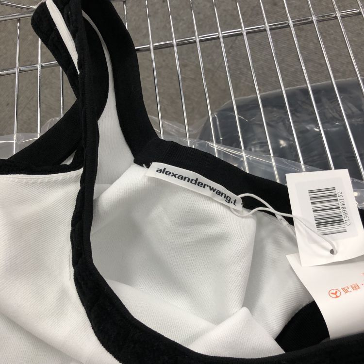 Alexander Wang Alexander Wang Contrast Trim Knit Mini Dress Size L Size L / US 10 / IT 46 - 7 Thumbnail