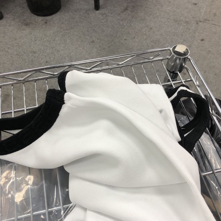 Alexander Wang Alexander Wang Contrast Trim Knit Mini Dress Size L Size L / US 10 / IT 46 - 6 Thumbnail