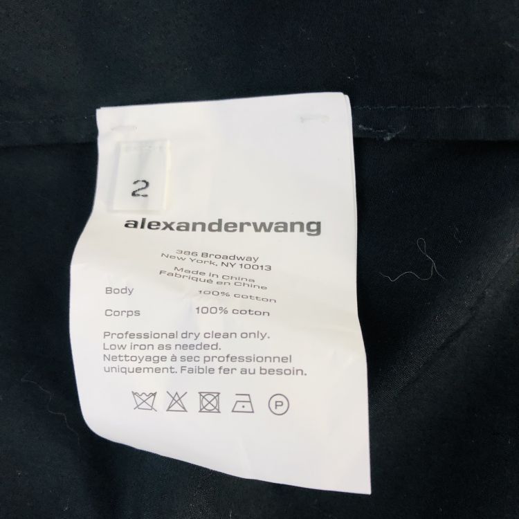 Alexander Wang Alexander Wang Cutout Shirt Dress Size 2 Size XS / US 0-2 / IT 36-38 - 4 Thumbnail