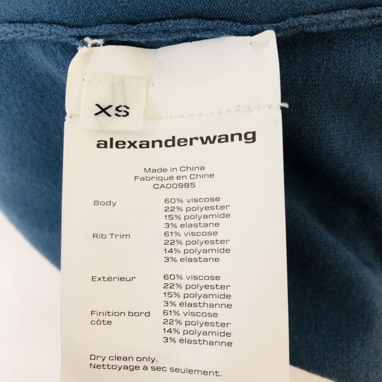 Alexander Wang alexanderwang.t Logo Patch Turtleneck Sweater XS Size XS / US 0-2 / IT 36-38 - 4 Thumbnail