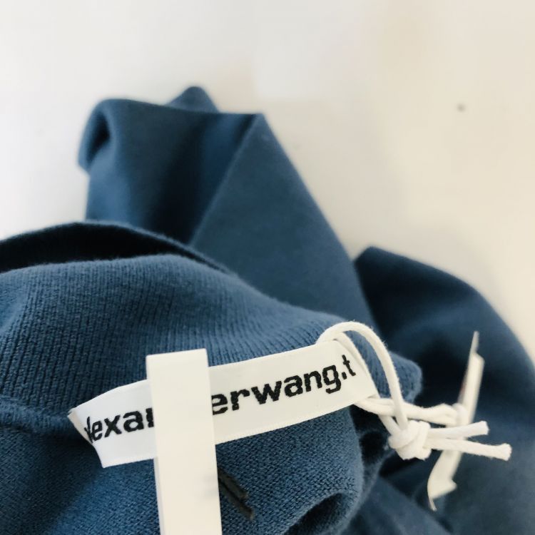 Alexander Wang alexanderwang.t Logo Patch Turtleneck Sweater XS Size XS / US 0-2 / IT 36-38 - 3 Thumbnail