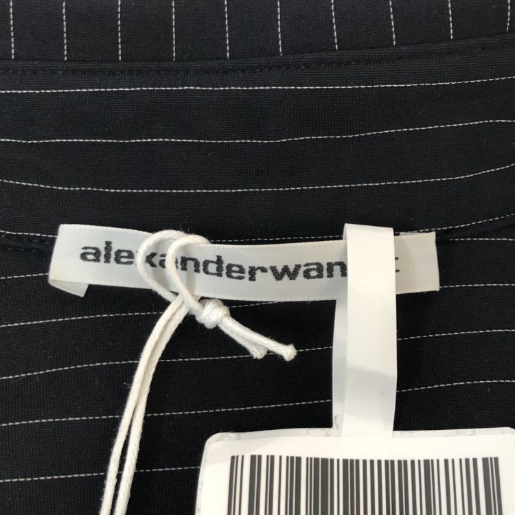 Alexander Wang Alexander Wang Pinstripe Polo Size XS Size XS / US 0-2 / IT 36-38 - 3 Thumbnail