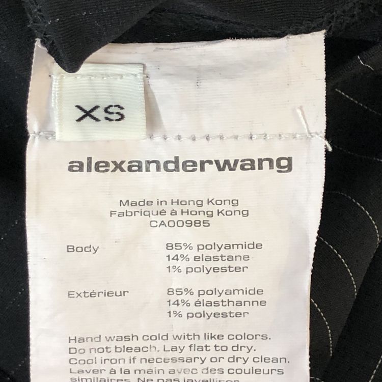 Alexander Wang Alexander Wang Pinstripe Polo Size XS Size XS / US 0-2 / IT 36-38 - 4 Thumbnail