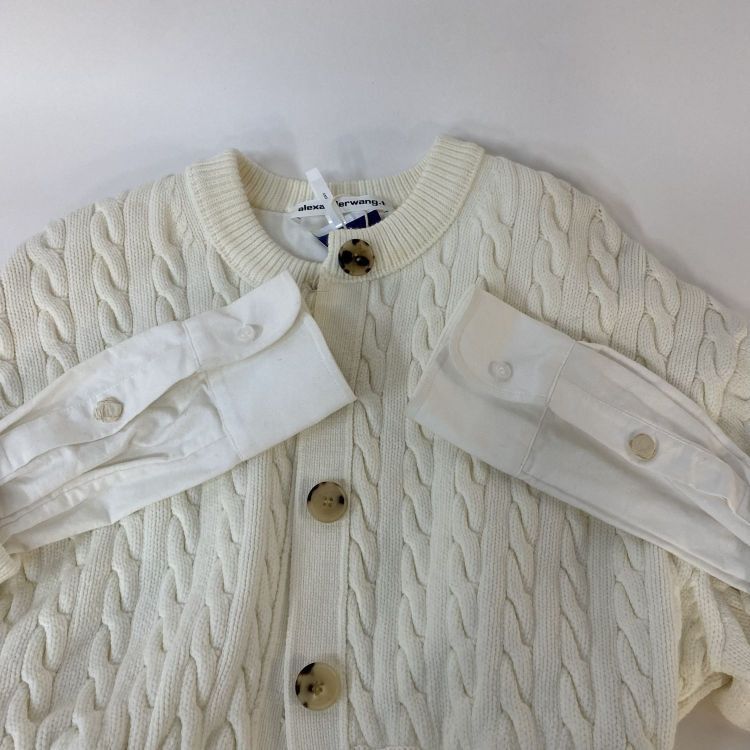 Alexander Wang Alexander Wang Cable Knit Cardigan XS Size XS / US 0-2 / IT 36-38 - 10 Thumbnail