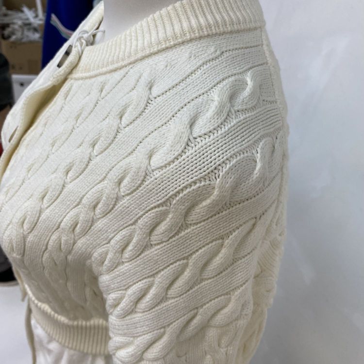 Alexander Wang Alexander Wang Cable Knit Cardigan XS Size XS / US 0-2 / IT 36-38 - 7 Thumbnail