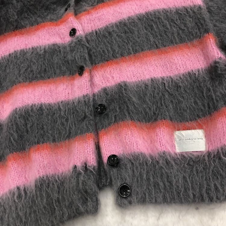Alexander Wang Alexander Wang Striped Mohair Cardigan Size S Size S / US 4 / IT 40 - 7 Thumbnail