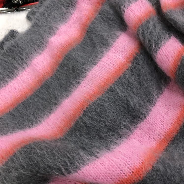 Alexander Wang Alexander Wang Striped Mohair Cardigan Size S Size S / US 4 / IT 40 - 9 Thumbnail