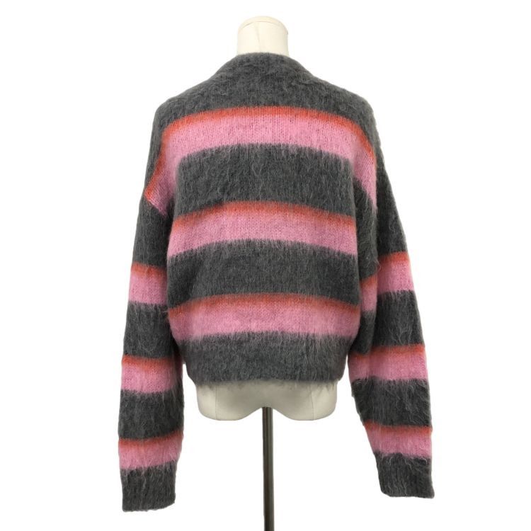 Alexander Wang Alexander Wang Striped Mohair Cardigan Size S Size S / US 4 / IT 40 - 2 Thumbnail