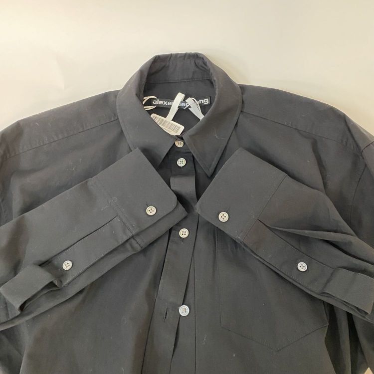 Alexander Wang Alexander Wang Cotton Button Up Shirt Size 2 Size XS / US 0-2 / IT 36-38 - 8 Thumbnail