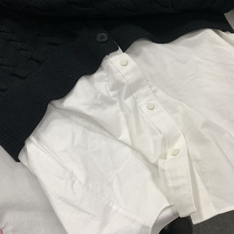 Alexander Wang Alexander Wang Layered Cable Knit Cardigan XS Size XS / US 0-2 / IT 36-38 - 7 Thumbnail