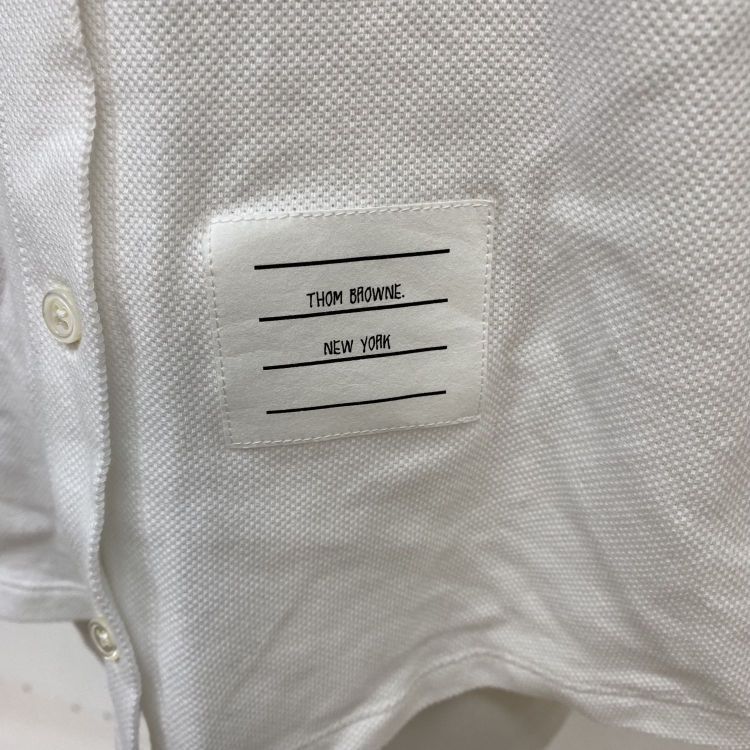 Thom Browne Thom Browne Floral Embroidery Polo Shirt Size 40 Size S / US 4 / IT 40 - 6 Thumbnail