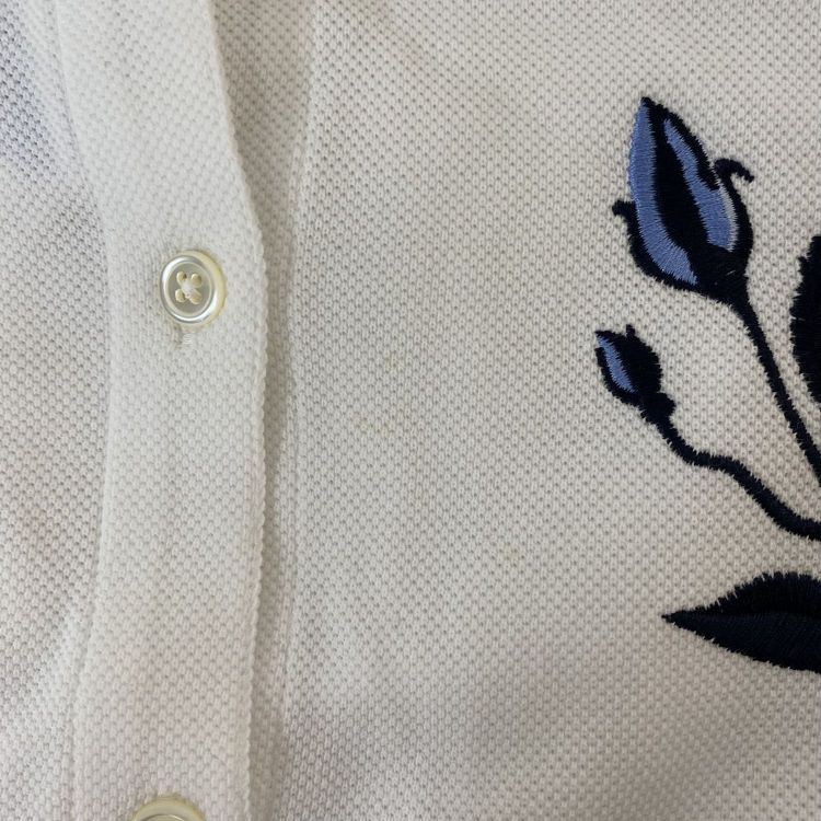 Thom Browne Thom Browne Floral Embroidery Polo Shirt Size 40 Size S / US 4 / IT 40 - 13 Thumbnail