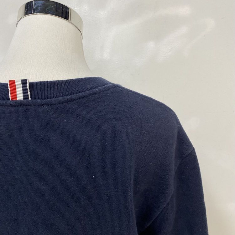 Thom Browne Thom Browne Arm Stripe Sweatshirt Navy Size 2 Size US M / EU 48-50 / 2 - 7 Thumbnail