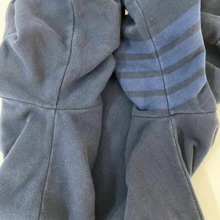 Thom Browne Thom Browne Arm Stripe Sweatshirt Navy Size 2 Size US M / EU 48-50 / 2 - 9 Thumbnail