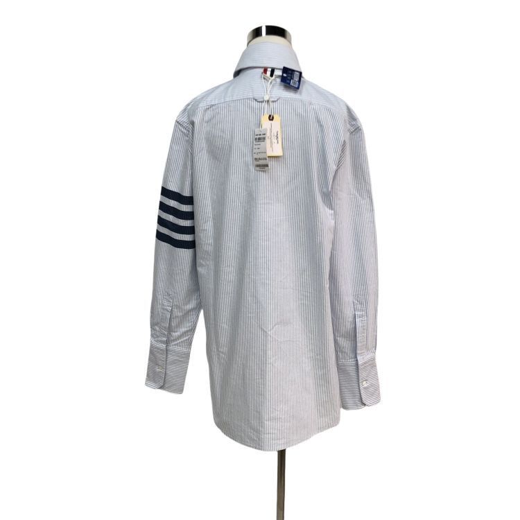 Thom Browne Thom Browne Striped Oxford Shirt US M Size US XXS / EU 40 - 2 Thumbnail