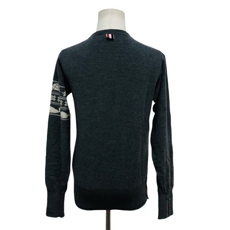 Thom Browne Thom Browne Turtle Pattern Sweater Size 0 Size US XS / EU 42 / 0 - 2 Thumbnail