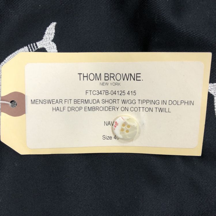 Thom Browne Thom Browne Dolphin Print Shorts Size 26 Size US 40 / EU 56 - 4 Thumbnail