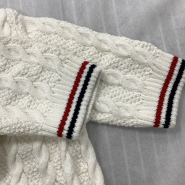 Thom Browne Thom Browne Cable Knit Cardigan Size 38 Size XS / US 0-2 / IT 36-38 - 6 Thumbnail