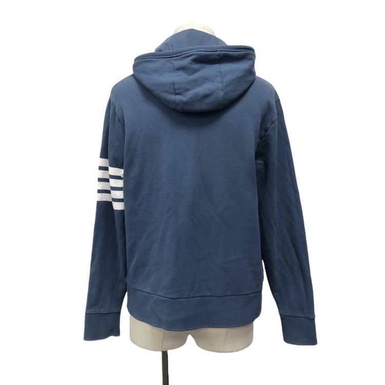 Thom Browne Thom Browne Signature Stripe Hoodie Size 4 Size US XL / EU 56 / 4 - 2 Thumbnail