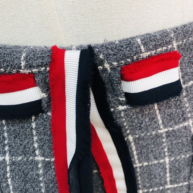 Thom Browne Thom Browne Check Print Mini Skirt Size 40 Size 27" / US 4 / IT 40 - 5 Thumbnail