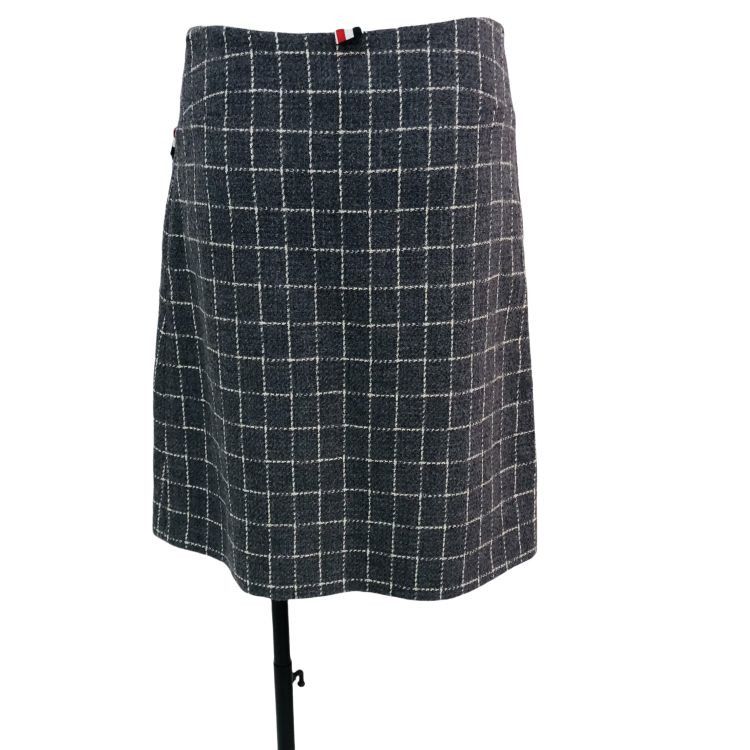 Thom Browne Thom Browne Check Print Mini Skirt Size 40 Size 27" / US 4 / IT 40 - 2 Thumbnail