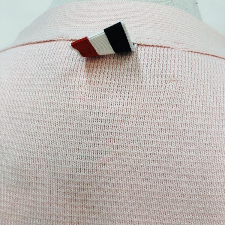 Thom Browne Thom Browne Pink Stripe Cardigan Size M Size US M / EU 48-50 / 2 - 6 Thumbnail