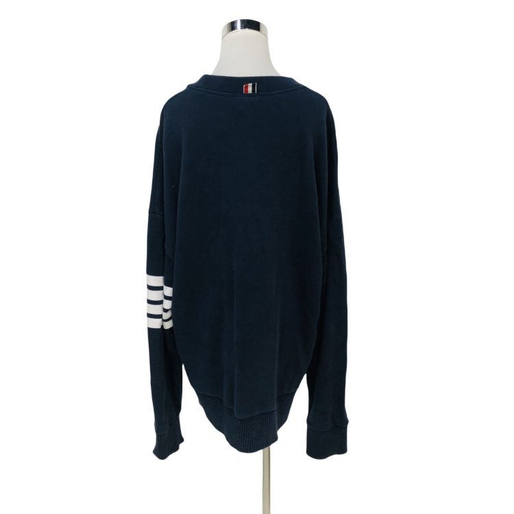 Thom Browne Thom Browne Four Bar Stripe Sweatshirt US M Size US M / EU 48-50 / 2 - 2 Thumbnail