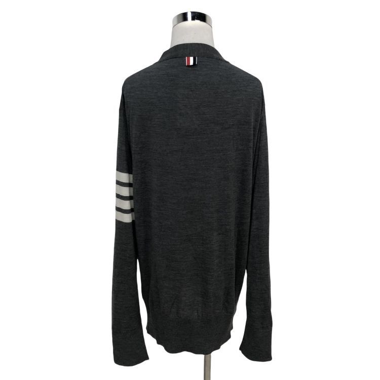 Thom Browne Thom Browne 4-Bar Stripe Cardigan Size 5 Size US XXL / EU 58 / 5 - 2 Thumbnail