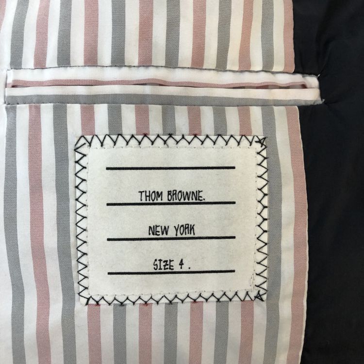 Thom Browne Thom Browne 4-Bar Puffer Jacket Size 4 Size US XL / EU 56 / 4 - 4 Thumbnail