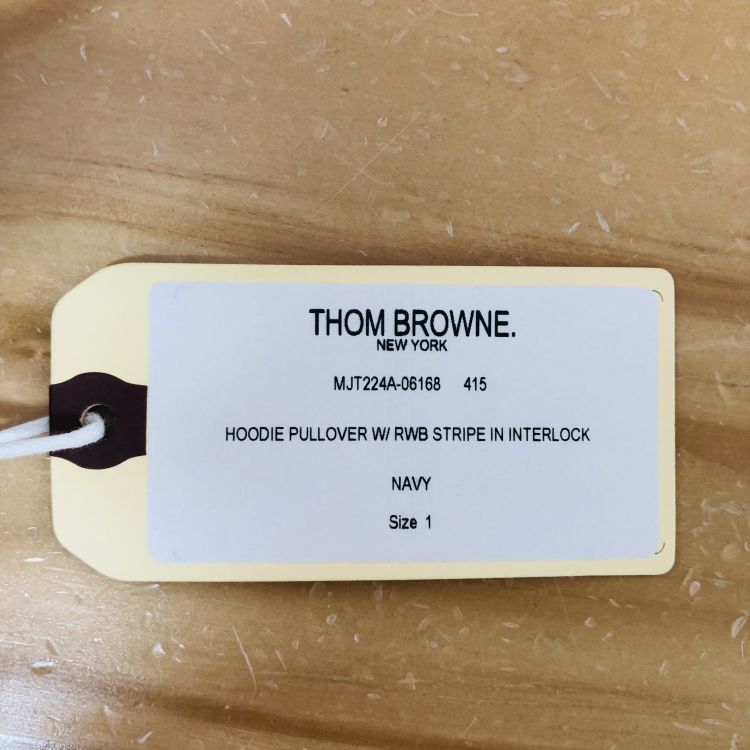 Thom Browne Thom Browne RWB Stripe Pullover Hoodie Size 1 Size US S / EU 44-46 / 1 - 5 Thumbnail